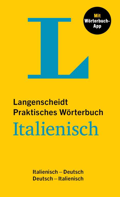 Langenscheidt Praktisches Wörterbuch Italienisch, 1 Buch und 1 Diverse