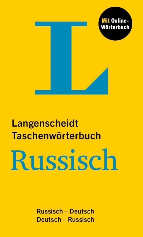 Langenscheidt Taschenwörterbuch Russisch, 1 Buch und 1 Diverse