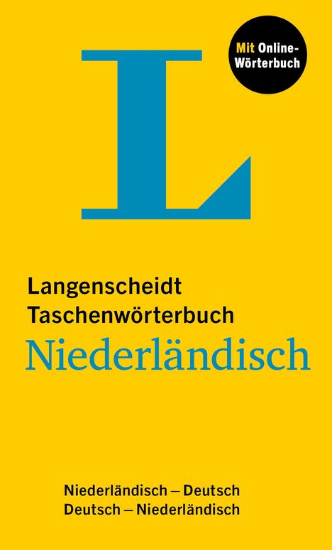 Langenscheidt Taschenwörterbuch Niederländisch, 1 Buch und 1 Diverse