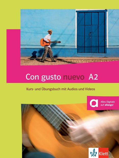 Con gusto nuevo A2. Kurs- und Übungsbuch mit Audios und Videos, Buch