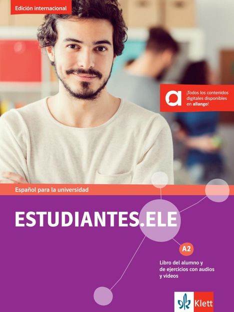 Estudiantes.ELE A2 - Edición internacional. Libro del alumno y de ejercicios con audios y vídeos, Buch