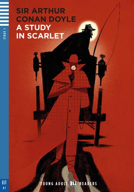 Sir Arthur Conan Doyle: A Study in Scarlet. Lektüre + ELI Link-App, Buch