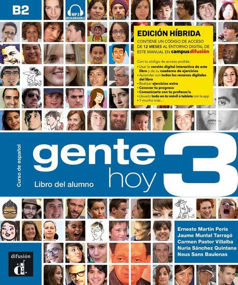 Gente hoy 3 B2 - Edición híbrida, Buch