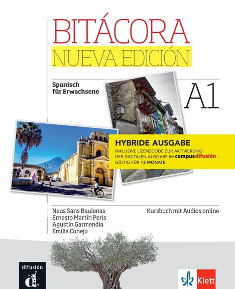 Bitácora nueva edición 1 A1 - Hybride Ausgabe, Buch