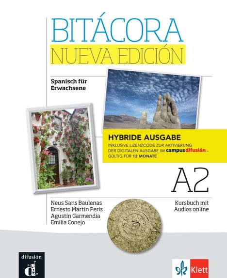 Bitácora nueva edición 2 A2 - Hybride Ausgabe, Buch