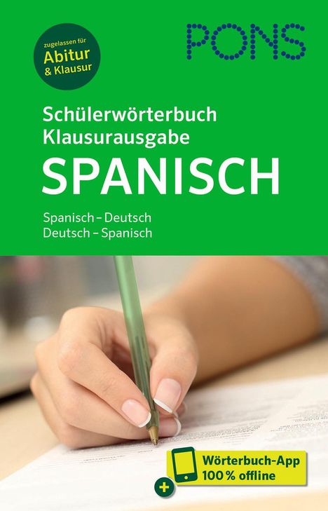 PONS Schülerwörterbuch Klausurausgabe Spanisch, Diverse