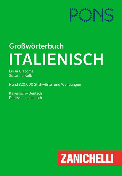 PONS Großwörterbuch Italienisch, Buch