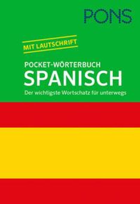 PONS Pocket-Wörterbuch Spanisch, Buch