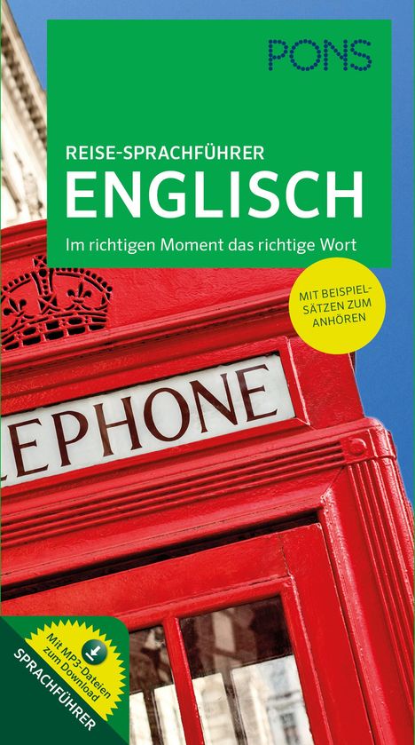 PONS Reise-Sprachführer Englisch, Buch