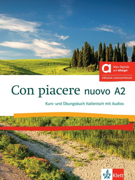 Con piacere nuovo A2 - Hybride Ausgabe allango, 1 Buch und 1 Diverse