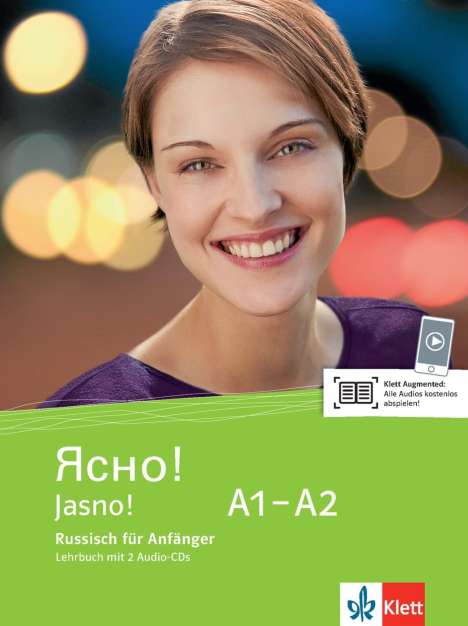 Jasno! Lehrbuch mit 2 Audio-CDs A1-A2, Buch