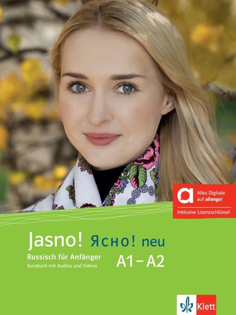 Jasno! neu A1-A2 - Hybride Ausgabe allango, 1 Buch und 1 Diverse