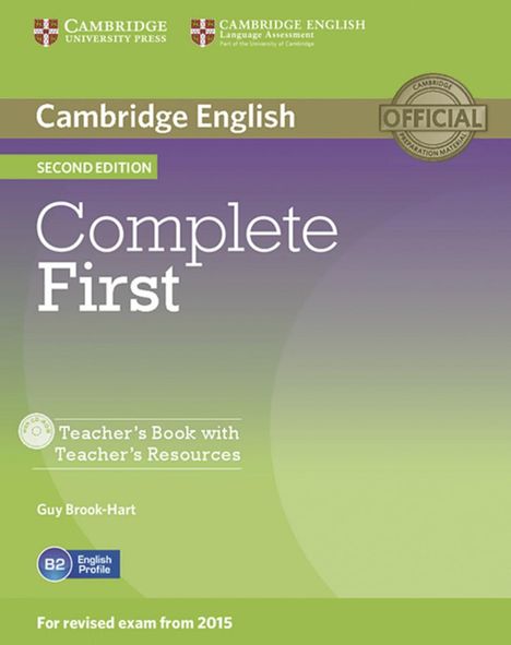 Guy Brook-Hart: Complete First - Second Edition. Teacher's Book with Teacher's Resource CD-ROM, Buch