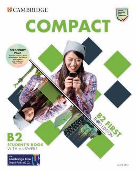 Compact First. Self-Study Pack (Student's Book with answers and Workbook with answers with Audio Download with Class Audio CDs), Buch