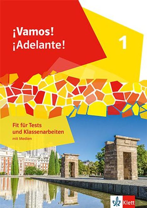 ¡Vamos! ¡Adelante! 1. Fit für Tests und Klassenarbeiten 1. Lernjahr, 1 Buch und 1 Diverse