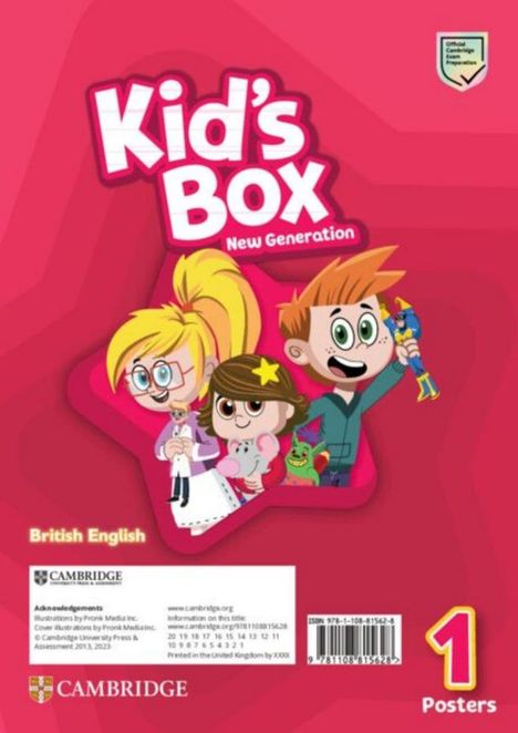 Kid's Box New Generation. Level 1. Posters, Diverse