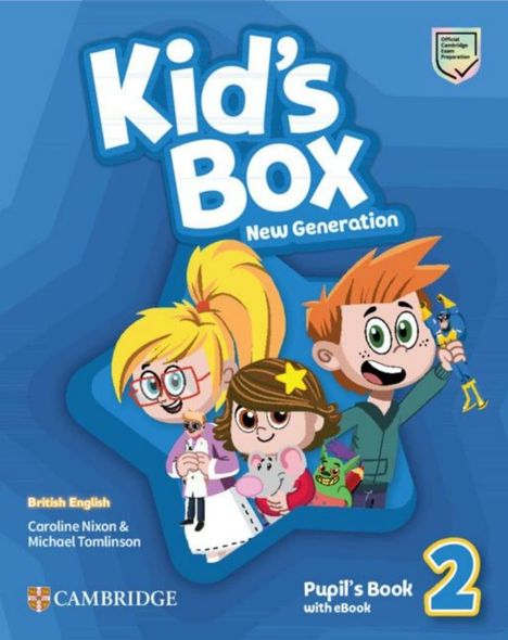 Kid's Box New Generation. Level 2. Pupil's Book with eBook, Buch