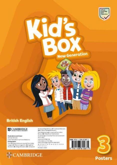 Kid's Box New Generation. Level 3. Posters, Diverse