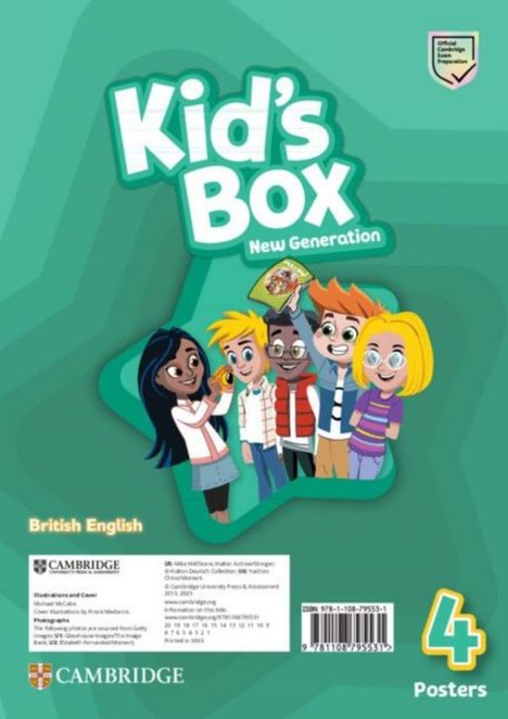Kid's Box New Generation. Level 4. Posters, Diverse