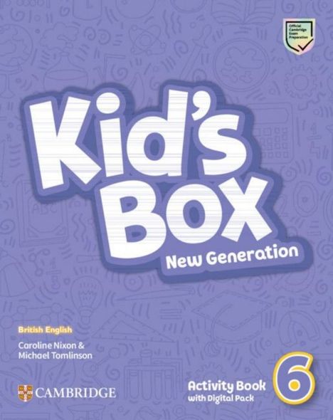 Kid's Box New Generation. Level 6. Activity Book with Digital Pack, Buch
