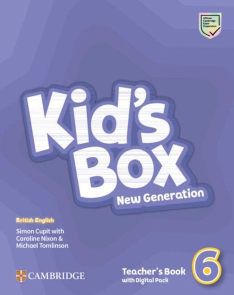 Kid's Box New Generation. Level 6. Teacher's Book with Digital Pack, Buch