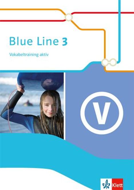 Blue Line 3. Vokabeltraining aktiv. Ausgabe 2014, Buch
