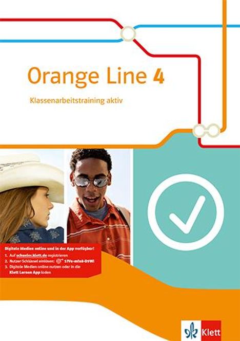 Orange Line 4. Klassenarbeitstraining aktiv mit Mediensammlung. Klasse 8. Ausgabe 2014, 1 Buch und 1 Diverse