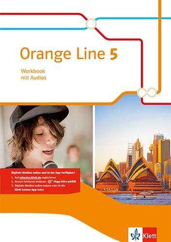 Orange Line 5. Workbook mit Audios Klasse 9, 1 Buch und 1 Diverse