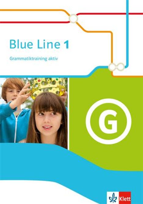 Blue Line 1. Grammatiktraining aktiv. Ausgabe 2014, Buch