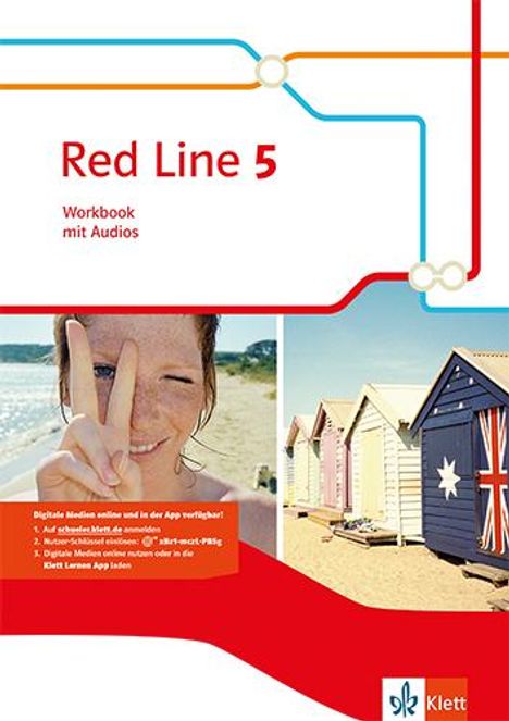 Red Line 5. Workbook mit Audios Klasse 9, 1 Buch und 1 Diverse