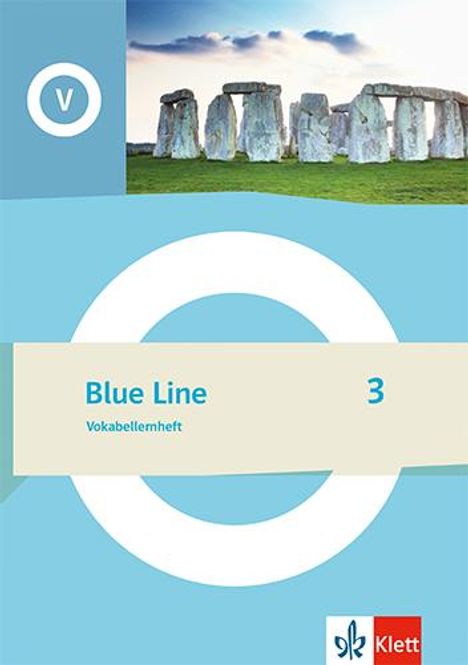Blue Line 3. Vokabellernheft Klasse 7, Buch