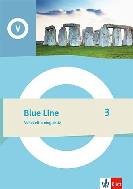 Blue Line 3. Vokabeltraining aktiv Klasse 7, 1 Buch und 1 Diverse