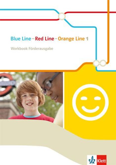 Blue Line - Red Line - Orange Line 5. Klasse. Workbook Förderausgabe, Buch