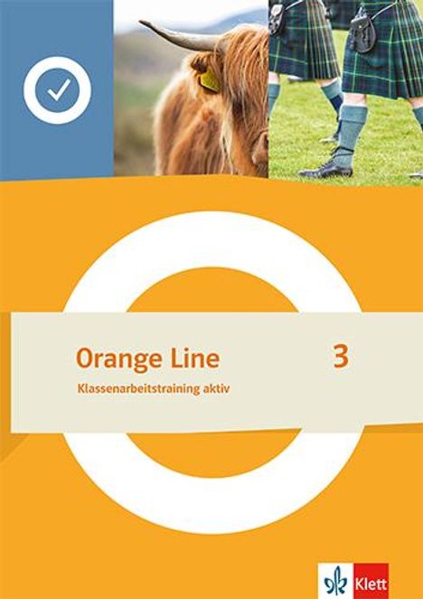 Orange Line 3. Klassenarbeitstraining aktiv Klasse 7, 1 Buch und 1 Diverse