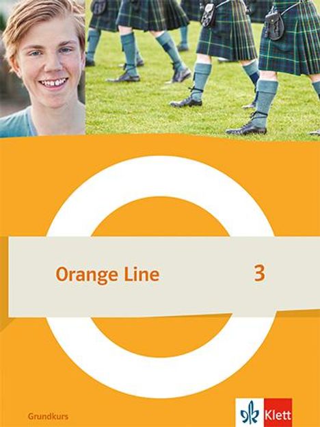 Orange Line 3 Grundkurs. Schulbuch (fester Einband) Klasse 7, Buch