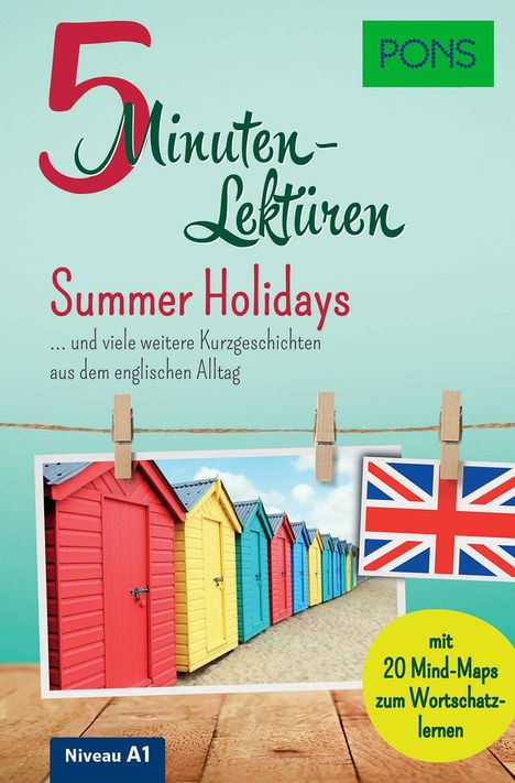 PONS 5-Minuten-Lektüren Englisch A1 - Summer Holidays, Buch