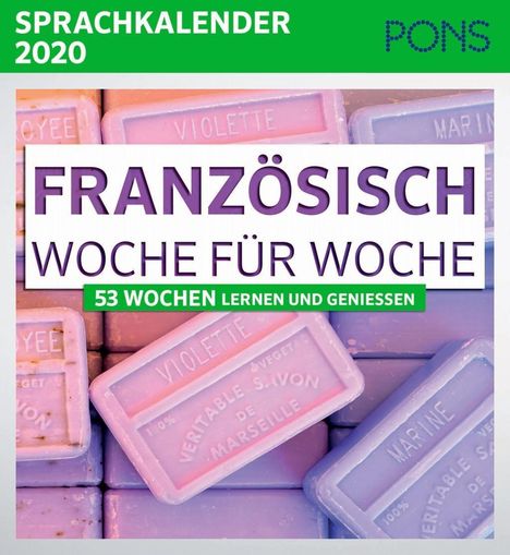 PONS Sprachkalender 2020 Französisch Woche für Woche, Buch