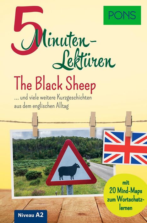 PONS 5-Minuten-Lektüren Englisch A2 - The Black Sheep, Buch