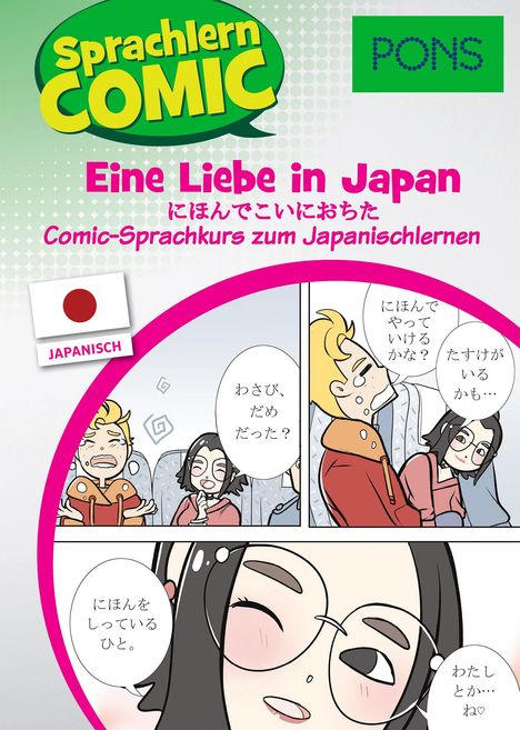 Martina Ebi: PONS Sprachlern-Comic Japanisch - Eine Liebe in Japan, Buch