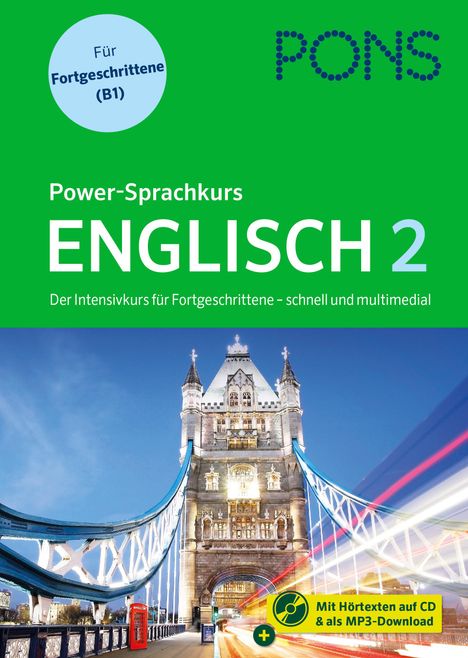 PONS Power-Sprachkurs Englisch 2, Buch