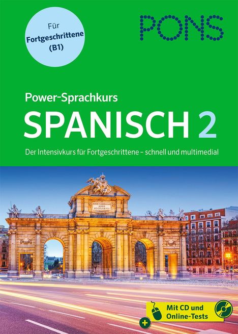 PONS Power-Sprachkurs Spanisch 2, Buch