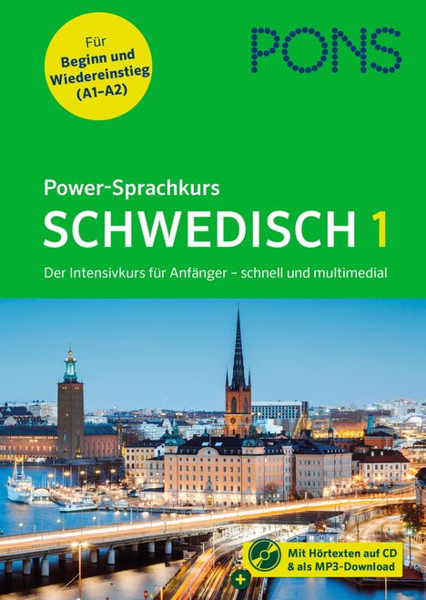 PONS Power-Sprachkurs Schwedisch, Buch