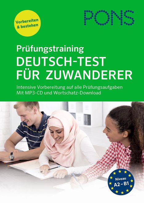 PONS Prüfungstraining Deutsch-Test für Zuwanderer, Buch