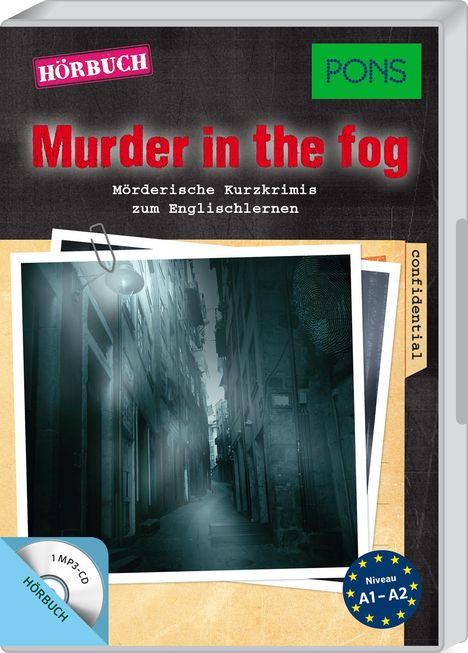 PONS Hörbuch Murder in the Fog, CD
