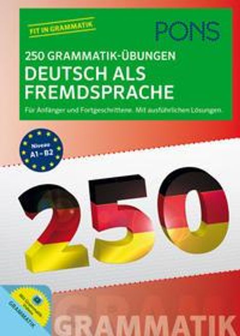 PONS 250 Grammatik-Übungen Deutsch als Fremdsprache, Buch