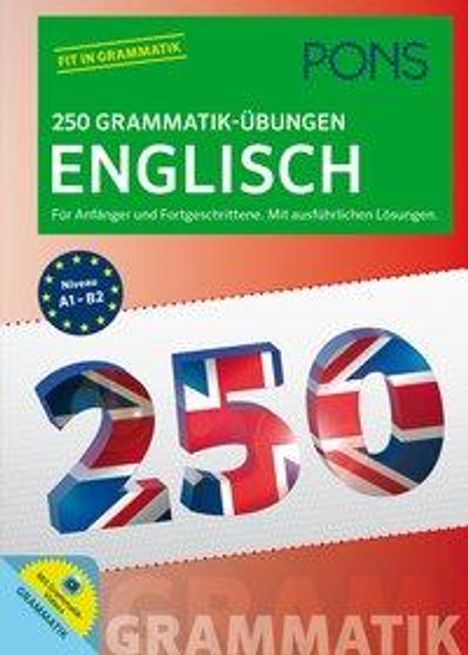 PONS 250 Grammatik-Übungen Englisch, Buch