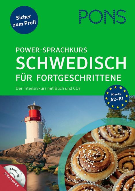 PONS Power-Sprachkurs Schwedisch für Fortgeschrittene, Buch