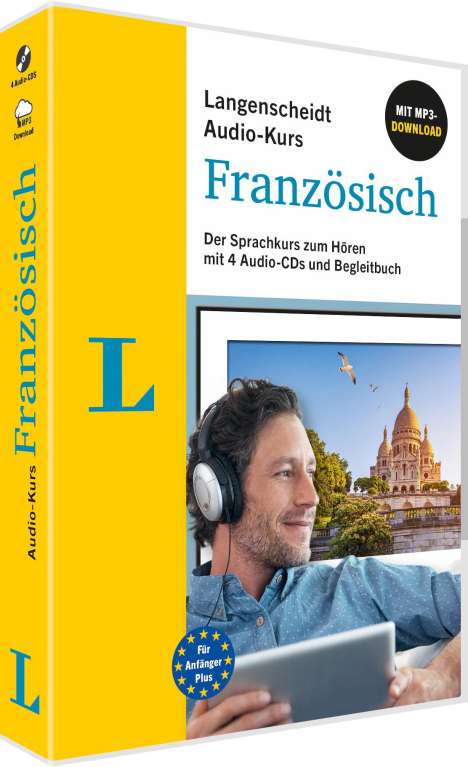 Langenscheidt Audio-Kurs Französisch mit 4 Audio-CDs und Begleitbuch, MP3-CD