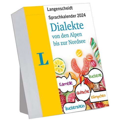Langenscheidt Sprachkalender Dialekte 2024, Kalender