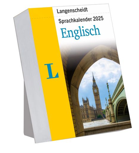 Langenscheidt Sprachkalender Englisch 2025, Kalender